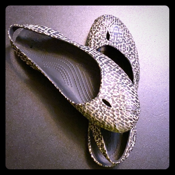 Cheetah crocs - Picture 1 of 5